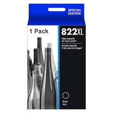 Compatible Replacement Ink Cartridges for Epson 822XL, 5-Pack (Black, Cyan, Magenta, Yellow) — listing 4
