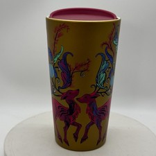 Starbucks 24oz Pink Deer & Floral Double-Wall Acrylic Cold Cup Tumbler — listing 3