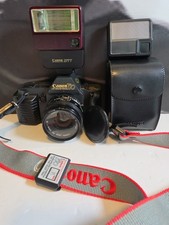 Canon T70 35mm SLR Film Camera with Canon FD 50mm f/1.8 Lens and Case — listing 4