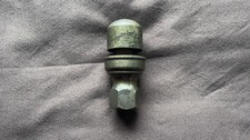 Antique Vertical Toy Steam Engine with Brass Whistle and Flywheel — listing 4