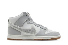 Nike Dunk High Retro University Chenille Swoosh Light Smoke Grey — listing 6