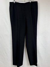 Kasper Women's Charcoal Gray Flat Front Side-Zip Dress Pants — listing 6