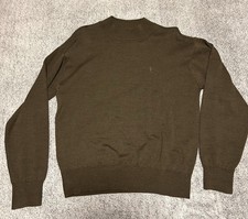 Yves Saint Laurent Vintage Brown & Cream Colorblock Knit Sweater — listing 5
