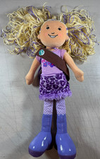 Girl Scouts Junior Plush Rag Doll (African American, Green Sash) — listing 4