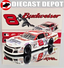 Budweiser Dale Earnhardt Jr. #8 Oversized NASCAR Beer Bottle, Brown Glass Display Bottle — listing 3