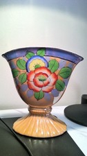 Japanese Lusterware Twin-Handled Vase with Hand-Painted Peonies — listing 5
