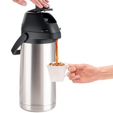 Stainless Steel Insulated Pump Airpot Coffee Dispenser