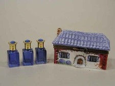 Limoges Hand-Painted Cottage House Trinket Box with Heart Clasp — listing 5