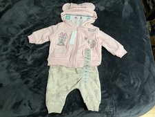 Disney Baby Minnie Mouse & Figaro Long-Sleeve Ruffle Top, Heather Cream, "Cute From Bows to Toes" — listing 3