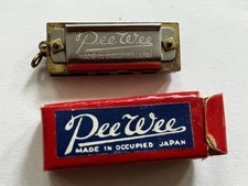 Vintage Pee Wee Miniature Harmonica Made in Occupied Japan — listing 2