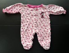 Disney Baby Minnie Mouse & Figaro Long-Sleeve Ruffle Top, Heather Cream, "Cute From Bows to Toes" — listing 5
