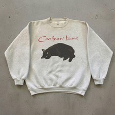 Funny Cat Graphic Lightweight Hoodie, Mauve Heather, "I Do What I Want", Cat-Ear Hood L/XL — listing 4