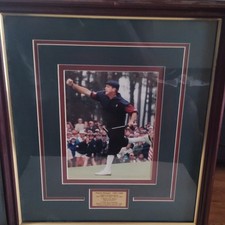 Payne Stewart 1999 U.S. Open Champion Framed Photo Collage with Facsimile Signature Plate — listing 2