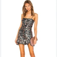 Floral Trellis Print Textured Brocade Mini Skirt Yes — Dolce & Gabbana — listing 4
