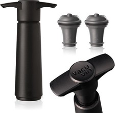 Vacu Vin wine vacuum pump Wine Saver Pump with 2 Bottle Stoppers — listing 5