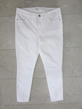 Old Navy Super Skinny Ankle White Jeans, Size 16