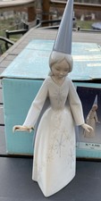 Lladro Fairy Godmother Figurine #4595 with Porcelain Bisque Bell — listing 3
