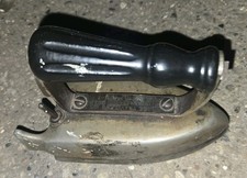 Waage Traveler's Iron - Chrome Compact Electric Iron with Bakelite Handle