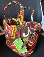 Vera Bradley Quilted Mini Hipster Crossbody Bag in Camellia Pattern