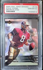 2000 Collector's Edge Graded #118 Steve Young Uncirculated PSA 10 Gem Mint