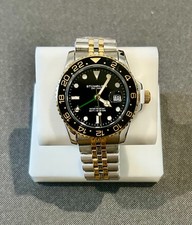 Two-Tone Gold/Steel Dive-Style Watch Marked "Rolex" (Suspected Replica) — listing 4