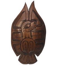 Hand-Carved Folk Art Dandy Duck Figurine with Top Hat, Monocle and Bow Tie — listing 4