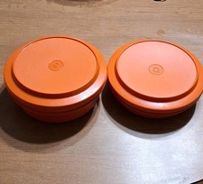 Vintage Tupperware Large Round Nesting Bowl with Sheer Seal Lid — listing 6