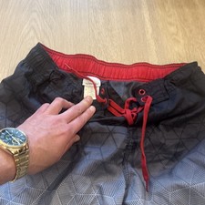 Speedo Eco 4-Way Stretch Palm Tree Board Shorts Anthracite XXL — listing 2
