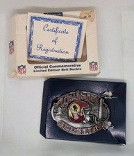 Siskiyou Washington Redskins Commemorative Edition Pewter Belt Buckle SFB135 — listing 3