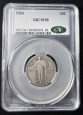 1928 Standing Liberty Quarter, Type 2, 90% Silver — listing 2