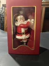 Lenox Ivory Porcelain Golfing Santa Figurine with 24K Gold Accents — listing 2