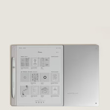 Montblanc Digital Paper E-Ink Tablet with Leather Folio Cover and Stylus — listing 6