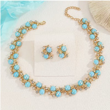 Lot of Gold-Tone Costume Jewelry - Herringbone Chain, Textured Bracelet, and Assorted Chains — listing 2