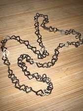 Milor Sterling Silver Popcorn Chain Love Knot Bracelet, 7.75 inches