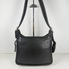 Coach Legacy Zip-Around Slim Wallet, Navy Blue Distressed Leather with Rainbow Striped Lining