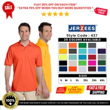 Jerzees SpotShield Women's Short-Sleeve Pique Polo Shirt in Hot Pink, Size M — listing 5