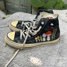 Converse Chuck Taylor All Star Hi 'Believe In' Embroidered High-Top Sneakers, Women's US 9.5 — listing 6