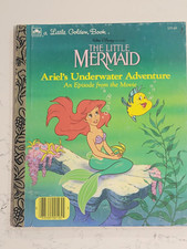 Golden The Little Mermaid 300 Piece Movie Poster Puzzle (2x3 Feet) Opened but complete — listing 3