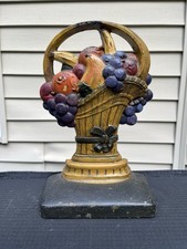Antique Cast Iron Fruit-Form Cake / Muffin Mold Pan, 8 Cavity — listing 4
