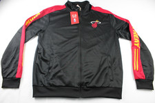 Ultra Game NBA Miami Heat Button-Up Baseball-Style Jersey (New with Tags) Medium