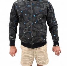BAPE A Bathing Ape Space Camo College Logo Tee Glow in the Dark — listing 6