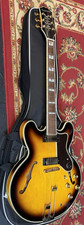 Vintage Epiphone Hollowbody Electric Guitar with Twin P-90 Pickups and Hard Case — listing 4