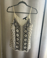 White House Black Market Cable-Knit Sweater, Light Heather Gray