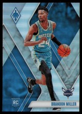 2023-24 Panini Phoenix Brandon Miller Blue Cracked Ice Prizm Rookie Card, listing 4