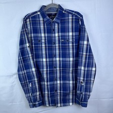 Buffalo David Bitton Men's Striped Button-Down Shirt Size M — listing 4