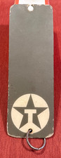 Vintage Texaco 'Ladies' Restroom Key Tags / Porcelain Enamel Signs (Set of 3) — listing 4