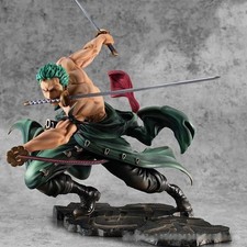 One Piece Anime Action Figure - Spiky-Haired Character in Kneeling Pose — listing 2