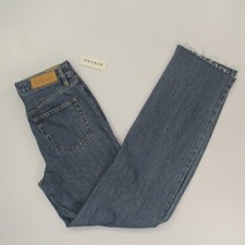 PacSun Two-Tone Patchwork Wide-Leg Jeans with Raw Hem — listing 3