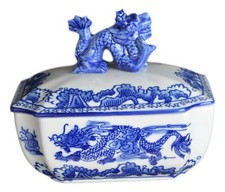 Antique Sugar-Textured Porcelain Miniature Vase with Hand-Colored Boy Transfer Scene Nothing legible at all — listing 4
