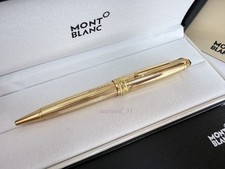 Montblanc Meisterstück Classique Ballpoint Pen in Black Resin with Gold Trim — listing 4